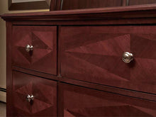 Hamilton & Spill  Cherry Finish 9 Drawer Dresser