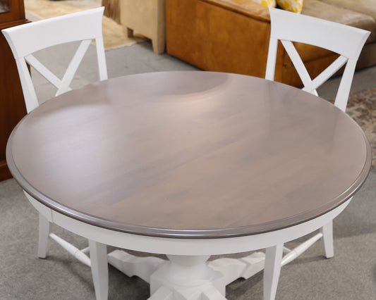 Canadel 48" Round Dining Table With Four Chairs