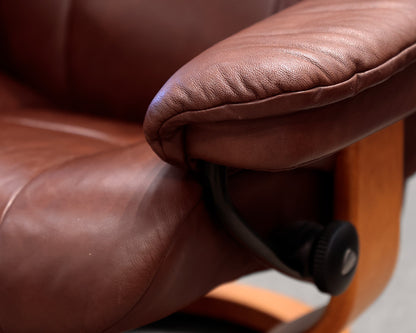 Ekornes Stressless Chair and Ottoman