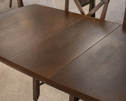 Canadel Expanding Dining Table & Set of 6 Chairs