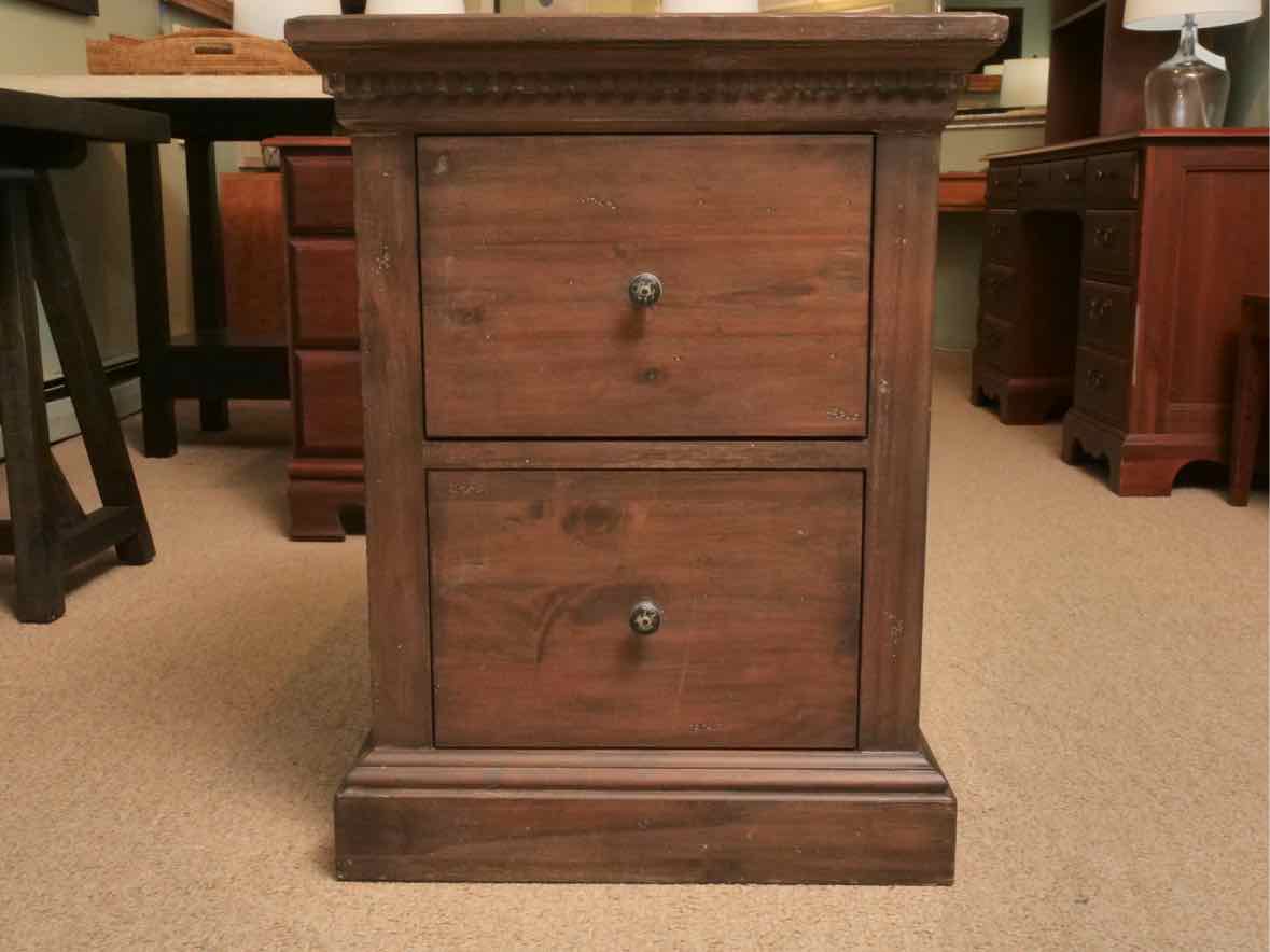 RH 2 Drawer File Cabinet with 2 Drawers