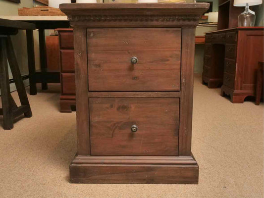 RH 2 Drawer File Cabinet with 2 Drawers