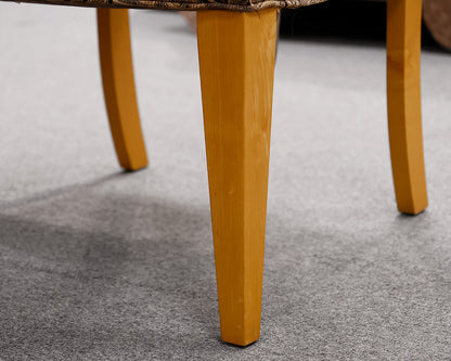 Crate and Barrel Host and Hostess Upholstered Arm Chairs