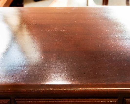 Solid Mahogany Six Drawer Dresser