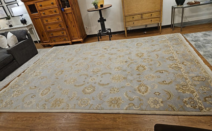 10 x 14 Light Blue Area Rug