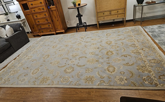 10 x 14 Light Blue Area Rug