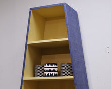 Linen Wrapped Bookcase