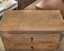 Pair of Restoration Hardware 'Louis XVI' 3 Drawer Nightstands