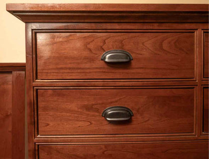 Mission Style Cherry 8 Drawer  Chest