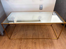 Mirror Top Cocktail Table