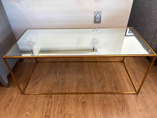 Mirror Top Cocktail Table