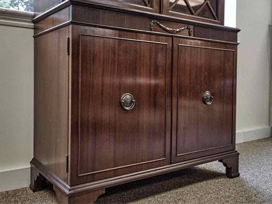 Grand Rapids Mahogany China Cabinet