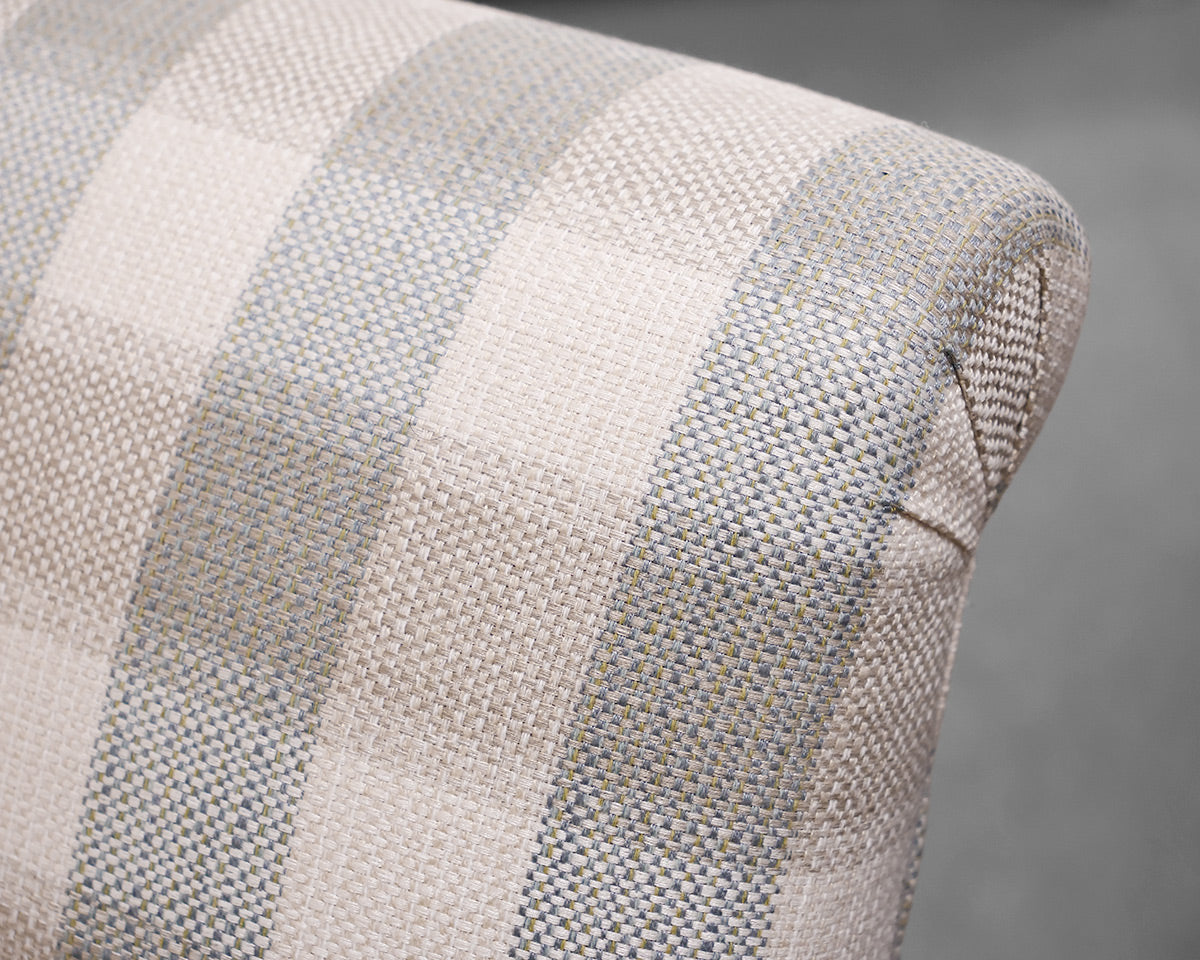 Set of 6 Ethan Allen Skirted Dining Chairs