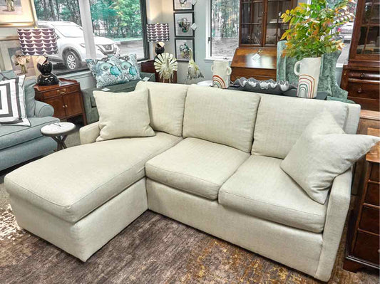 Sherrill Furniture 43 Series 2-Piece Sectional with LAF Chaise in Oatmeal