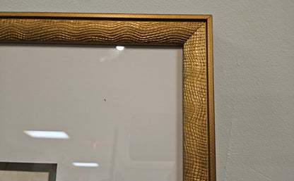 'Muted Horizons C' Landscape in Antique Gold Frame