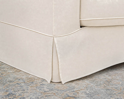 Pottery Barn Two Cushion Slipcover Sofa