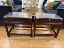 Sarreid Ltd Pair of 'Winchester' End Tables
