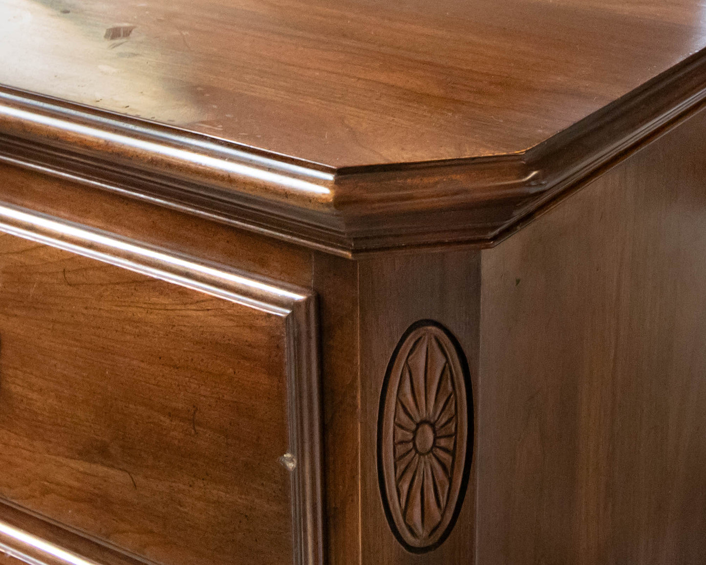 Ethan Allen 'Georgian Court'  Cherry 6 Drawer Chest
