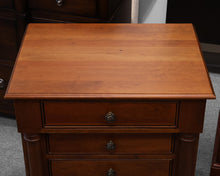 Custom Amish Cherry 4-Drawer Nightstand