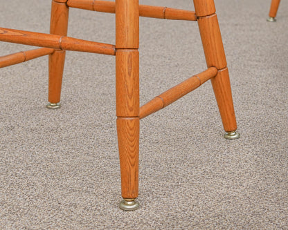 Athol Furniture Oak Drop Leaf Table and Chairs Set