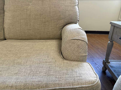 Loveseat in Light Grey