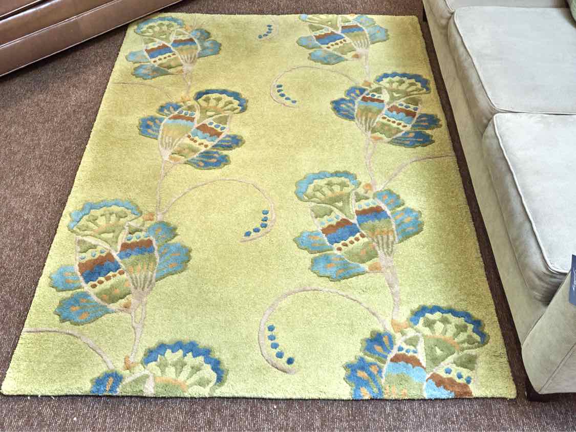 Company C   'Trumpet Vine Willow' 100%  Wool Pile Area Rug