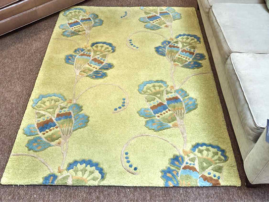 Company C   'Trumpet Vine Willow' 100%  Wool Pile Area Rug