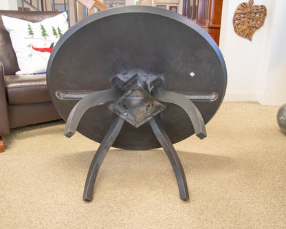 Gat Creek Leda 36" Cocktail Table in Hand Glazed River Rock Finish