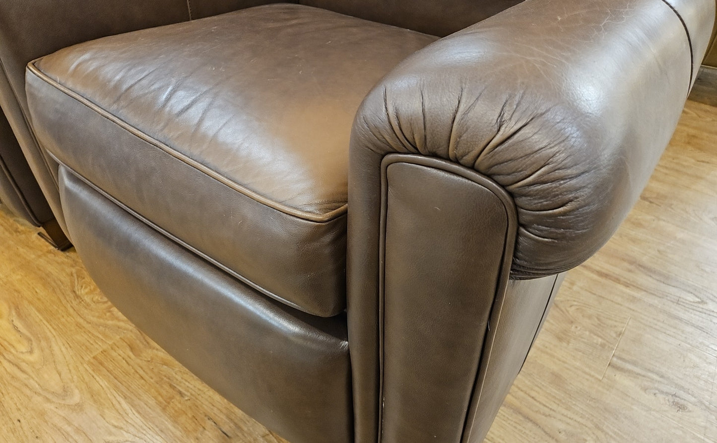 McNeilly Furniture Pair of Leather Recliners