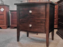 Trade Winds Pine Nightstand in Espresso Finish