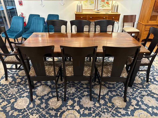 Arhaus Rustic Dining Set with 8 Chairs