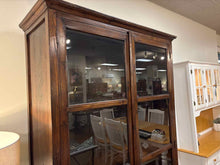 Rustic Wooden Display Cabinet