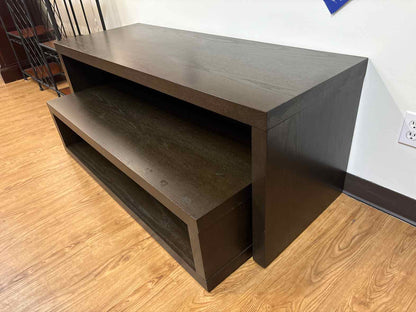 Espresso Console w/ Removable Shelf (AS IS)