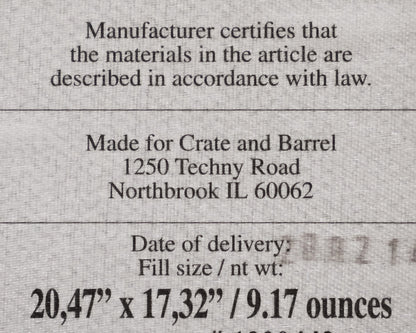 Set of 8 Crate & Barrel Leather Dining Chairs