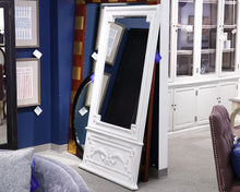 Carved White Painted Mirror