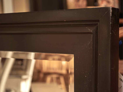 Black Finsh Framed  Mirror