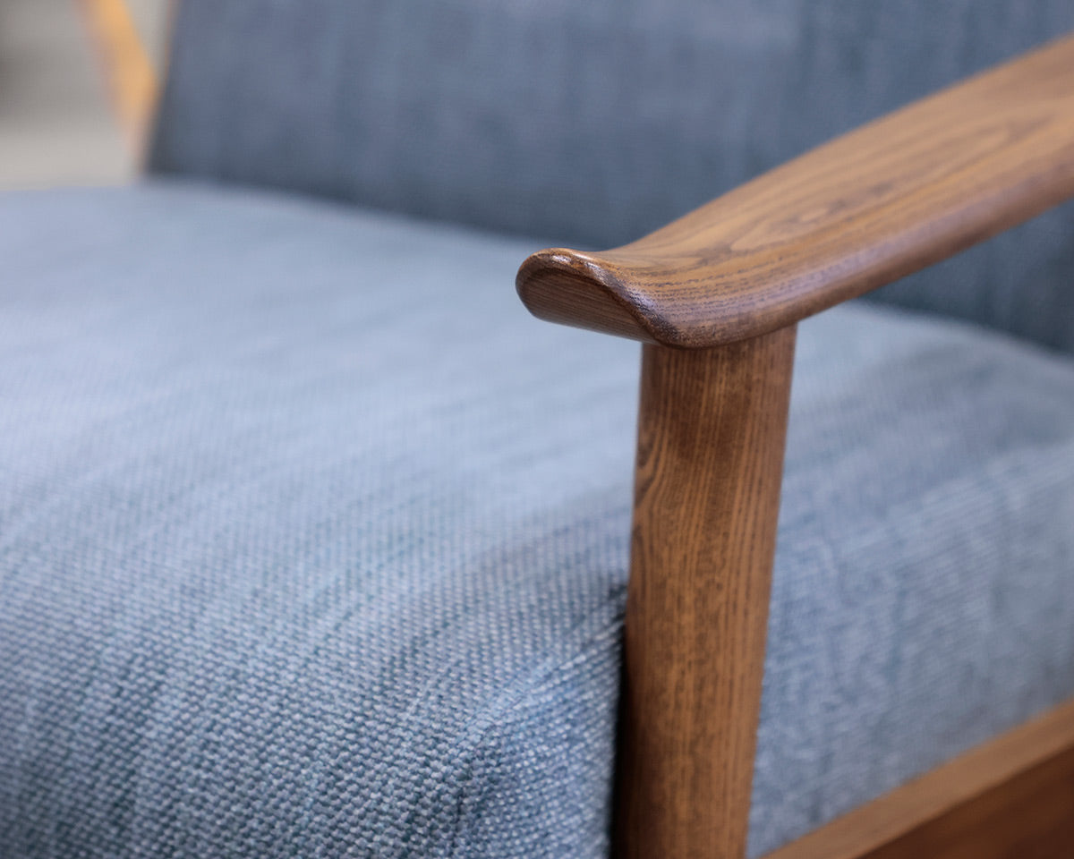 Pair of West Elm Mid-Century Show Wood Chairs