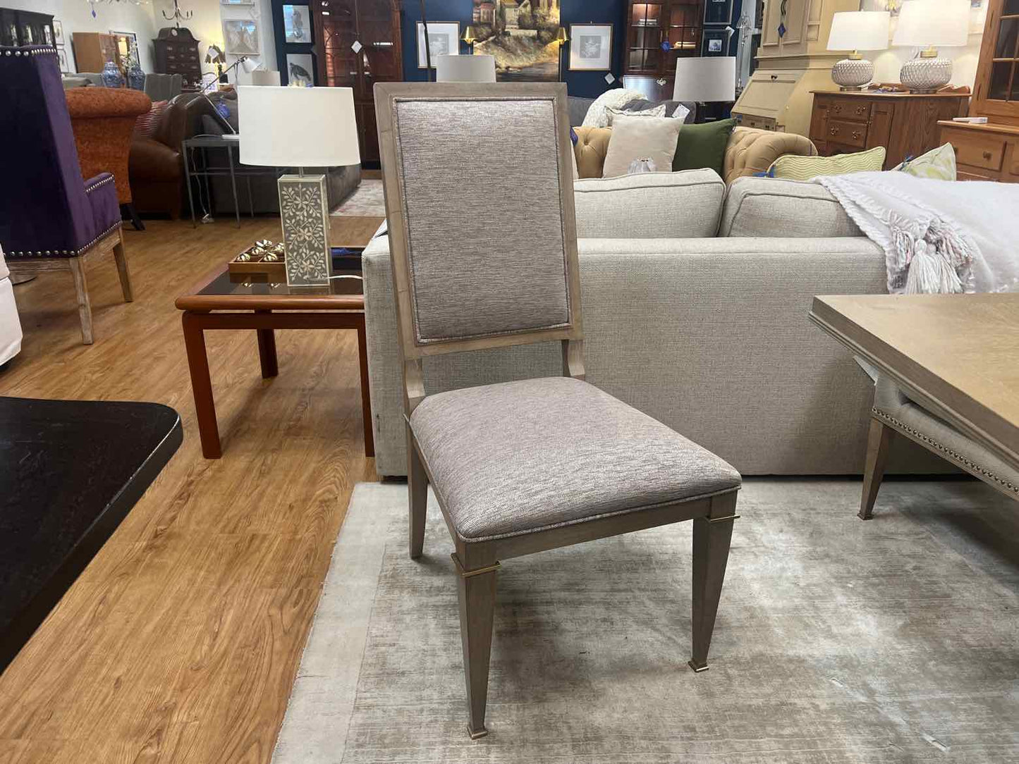 A.R.T. Furniture 'Bedford' Cerused Oak Dining Set w/ 6 Chairs