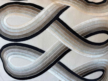 Swirl Pattern Accent Pillow