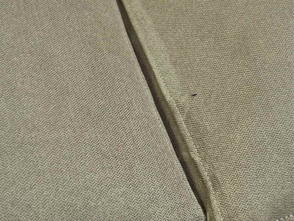 Crate & Barrel Two Cushion 'Axis' Sofa in Dark Grey