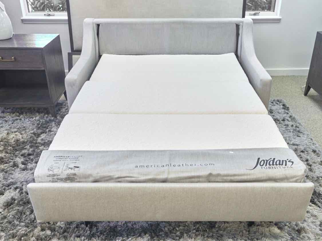 American Leather Full Size Sleeper in Gray