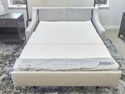American Leather Full Size Sleeper in Gray