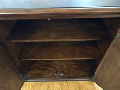 Ethan Allen 4-Door Espresso Console