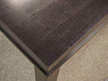 Crate & Barrel Ebony Finish Dining Table