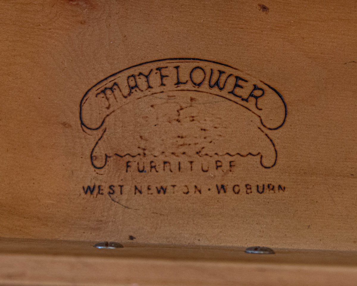 Mayflower Solid Rock Maple Four Drawer Nightstand