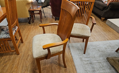 Saloom Set of 6 Cherry Dining Chairs
