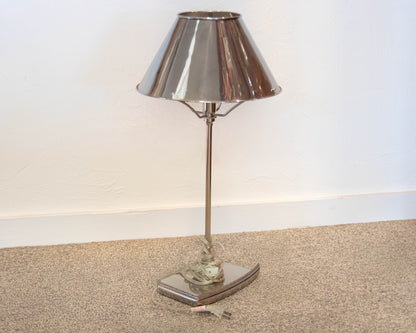 Ethan Allen Table Lamp in Polished Chrome