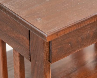 Pair of Mission Style Oak Nightstand