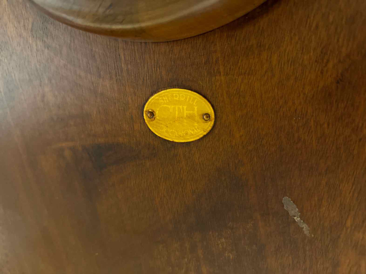 Sherrill Furniture Pedestal Accent Table