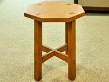 Stickley Mission Oak Octagonal Tabouret Side Table 89-559